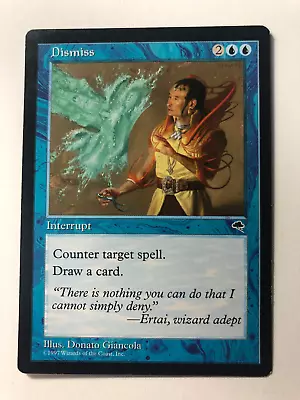 1x Dismiss Vintage Tempest Magic Cards FREE SHIPPING • $2.49