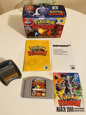 $165 • Buy Pokemon Stadium Complete (64, 2000) Authentic 100%