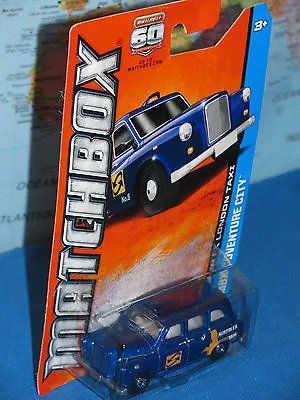 MATCHBOX 60th ANNIVERSARY AUSTIN FX LONDON TAXI #68/120 MBX ADVENTURE CITY *NEW* • $9.99