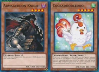 Armageddon Knight + Cockadoodledoo 50 Cards Phantom Sealed Deck LEHD • $39.99