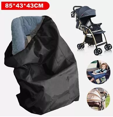 Baby Car Seat Cover Carry Bag Travel Plane Universal Child Seat Gate Check NEW • £4.93