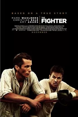 Fighter The Movie Poster Mark Wahlberg Large 24inx36in • $24.95