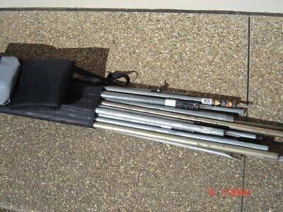 $27.50 • Buy Tent Pole Bag Vinyl Bottom 2.5meter Holds 20 Poles