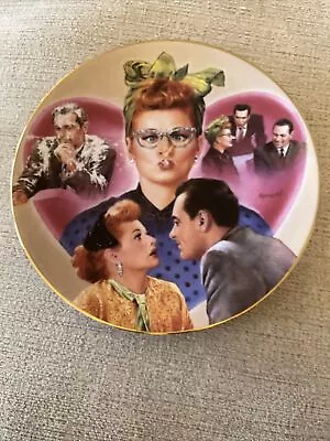 1996 I Love Lucy L.A. At Last Lucy Meets The Stars Collector Plate Hamilton Coll • $29.95