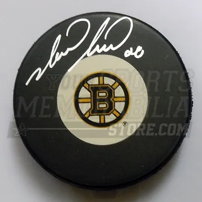 Mark Recchi Boston Bruins Signed Autographed Small Bruins B Logo Puck • $39.99