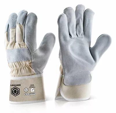 Canadian Heavy Duty Leather Rigger Glove (Pack Of 10) - Canchqp • £21.08