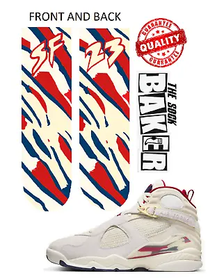 Solefly Jordan 8 Socks • $20