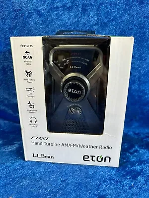 L.L. Bean Eton FRX1 Hand Turbine AM/FM Weather Radio W LED Flashlight • $21.95