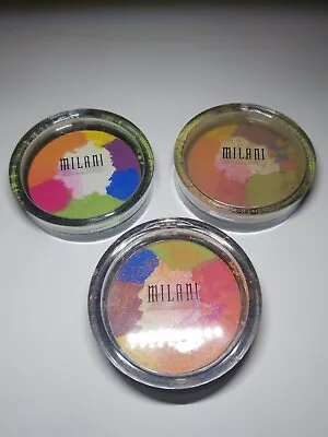 Milani Paint Eye Shadow Palette  #01 Lot Of 3pc Slightly Damaged Clean • $13.50