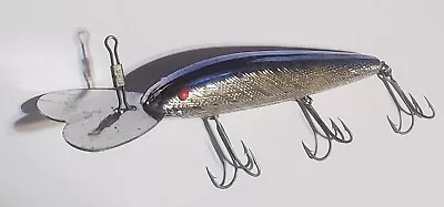 Vintage Bill Norman  Lure 7  Crankbait Metal Lip  Reb 2 Muskie  Bass Fishing NOS • $16.99