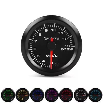 2  52mm 7 Color LED Car Exhaust Gas Temp Gauge Pointer EGT Temperature Meter • $30.86