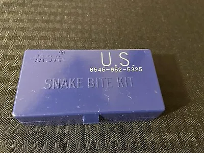 U.S. Snake Bite Kit MSA Co. #6545-952-5325 Vintage • $25