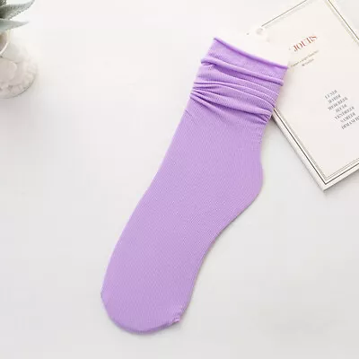 3 Pairs Women Extra Tall Heavy Socks High Boots Long Loose Stacked Socks • $1.23