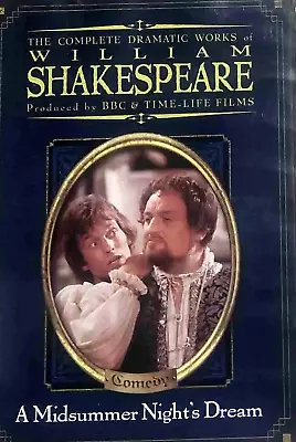 A Midsummer Nights Dream Complete Dramatic Works Of William Shakespeare (DVD) • $13.49