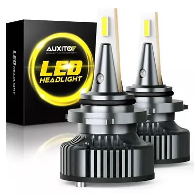 AUXITO 9006 Headlight LED Low Bulb Kit Free Beam Super Error Bright White • $42.99