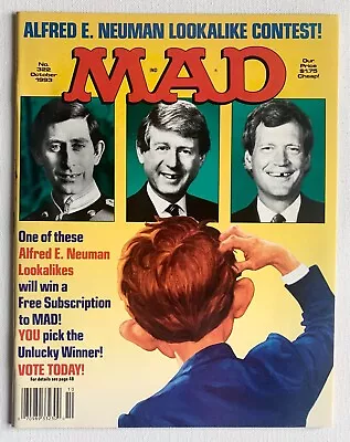 MAD MAGAZINE  OCT 1993 #322  COLLECTIBLES Comics NOT TOUCHED OVER 29 YRS! MINT • $9.99