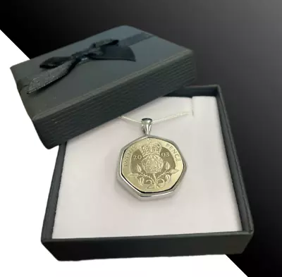 2003 21st Birthday Twenty Pence 20p Coin Pendant • £13.99