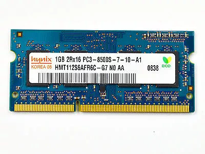 2X 1GB 1066Mhz DDR3 RAM Memory PC3-8500S For MacBook A1278 2008 A1342 2009 2010 • $4.99