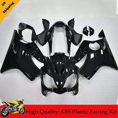 Glossy Black ABS Fairing Bodywork Fit For Honda CBR600 F4I 2004 2005 2006 2007 • $349.50