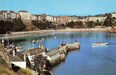 £0.50 • Buy #657 Holiday / Souvenir WALES Postcard TENBY HARBOUR Jarrold & Sons Ltd. 
