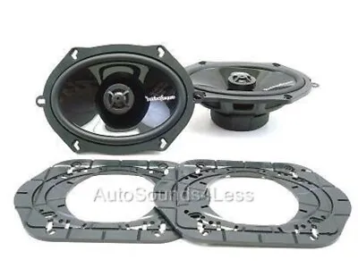 $165.72 • Buy Rockford Fosgate Punch P1572 5x7  Car Speakers 5 X7  6x8  6x9  Adapters Included