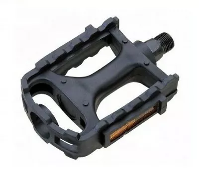 PAIR Of Polymer Bicycle Pedals - 1/2  - 280 Grams - Brand New! - Standard Fit. • $7.25