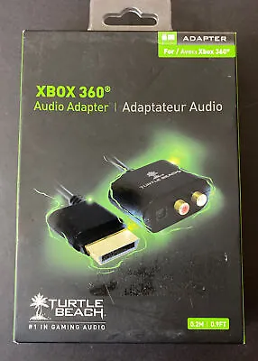 Turtle Beach Ear Force Audio Adapter Cable For Xbox 360. Like New FAST SHIPPING • $5.78