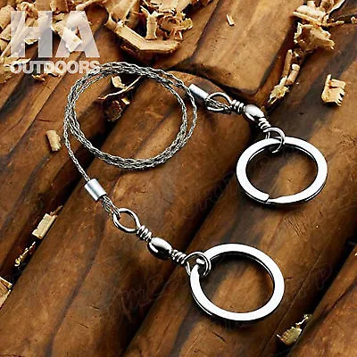 4X Portable Emergency Survival Gear Steel Wire Saw Outdoor Camping Hiking Tool • $8.52