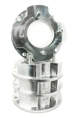 Billet Wheel Adapters Rzr 4 On 156mm To 4 On 110mm 4/156 To 4/110 Spacers 1.75 • $199.99