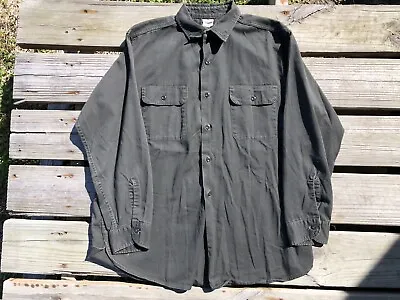 Vintage 1950s BIG YANK Men’s Union Made Work Shirt  Size 42 • $60