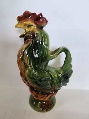 Vintage 19th Century Majolica St Clement Rooster • $75