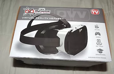 New In Box--As Seen On TV--DVV Dynamic Virtual Viewer Virtual Reality Headset • $9.99