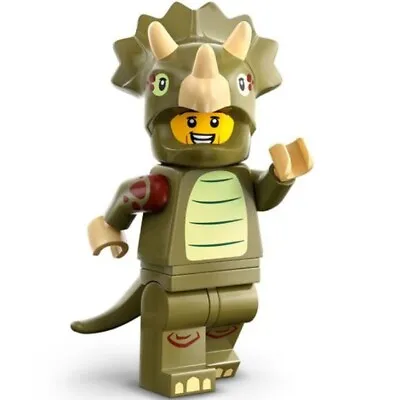 LEGO Series 25 Collectible Minifigures 71045 - Triceratops Costume Fan • $20.54