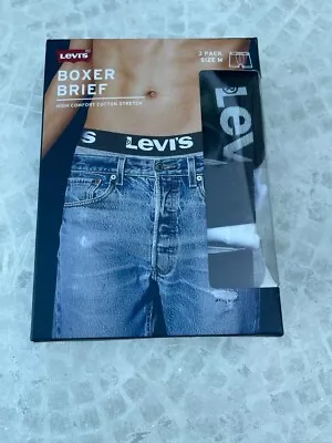 £12.85 • Buy Levis 3 Pack Trunks Boxer XL