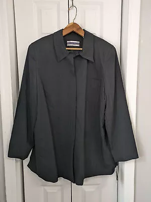 Amanda Smith NWT Women's Size 20W Suit Jacket Blazer Black • $36