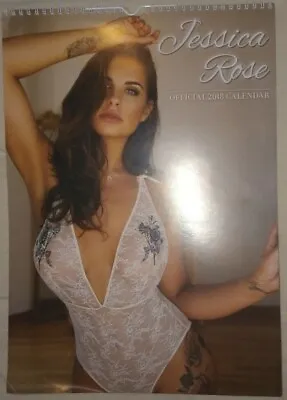 £9.99 • Buy Jessica Rose Official Calendar 2018 - Back Issue - Glamour Model Actress