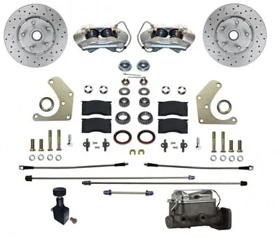 1964-72 Mopar A Body Leed Brakes Front Manual Disc Brake Conversion Kit (D&S) • $1359