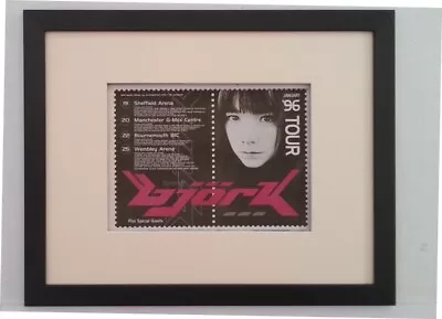 £59.95 • Buy BJORK*UK Tour*1996*ORIGINAL*POSTER*AD*QUALITY*FRAMED*FAST WORLD SHIP