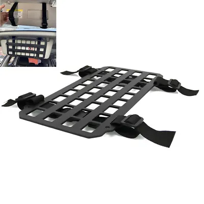 £22.79 • Buy Tactical Rigid MOLLE Car Panel Visor Organizer Storage Rack Rigid Insert Panel