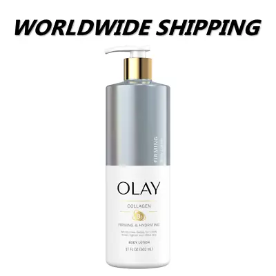 $41.48 • Buy Olay Firming & Hydrating Body Lotion With Collagen 17 Fl Oz WORLDWIDE SHIPPING