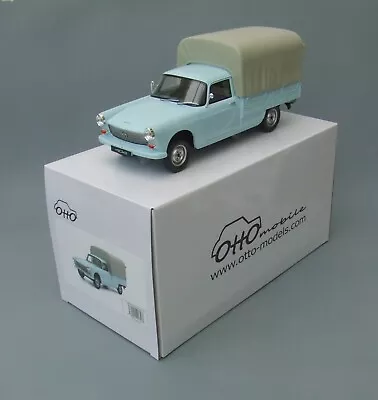 Otto Peugeot 404 Pick-up Bache..ot1036...pastel Blue 1/18 Scale..lhd..stunning.. • £117.50