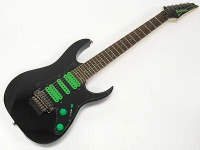 Ibanez UV70P BK Black Steve Vai Signature Model 7string Guitar With Gig Bag • $1416.56