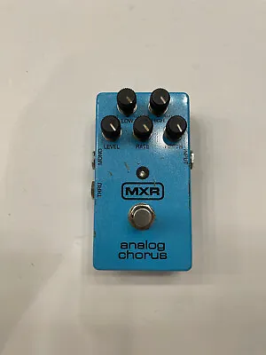 MXR Dunlop M-234 Stereo Analog Chorus Guitar Effect Pedal • $79