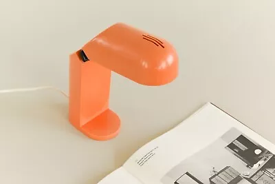 Vintage Japanese Orange Manon Folding Lamp By Yamada Shomei • £185