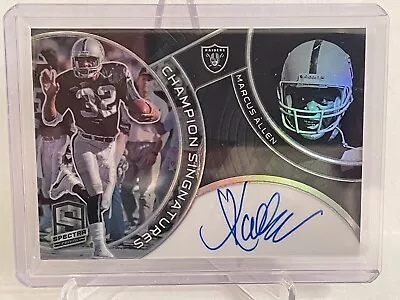 2023 Panini Spectra Marcus Allen Champion Signatures On Card Auto 24/25  Raiders • $200