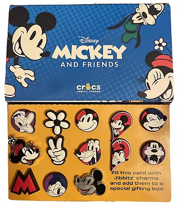 Disney Crocs Jibbitz Charms 13 Pack Mickey And Friends Shoes NEW Limited Edition • $32