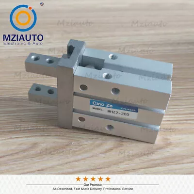 Parallel Style Air Gripper Pneumatic Cylinder For SMC MHZ2-20D MHZ220D 20MM Bore • $36.99