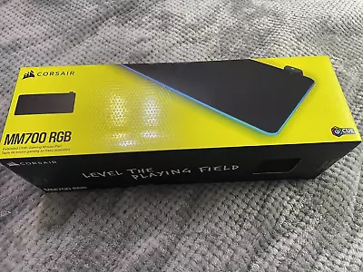Corsair MM700 RGB Extended ┃Gaming Mouse Pad┃Black┃Not Working  • £0.99