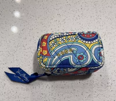 Vera Bradley Retired Marina Paisley Travel Pill Case With Blank ID No Bottles • $10