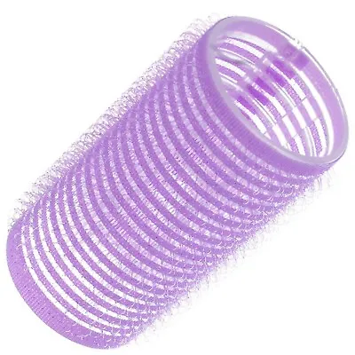 8 X LARGE PRO CLING HAIR ROLLERS 35mm Self Grip Stick Curler Wave SALON QUALITY • £8.98